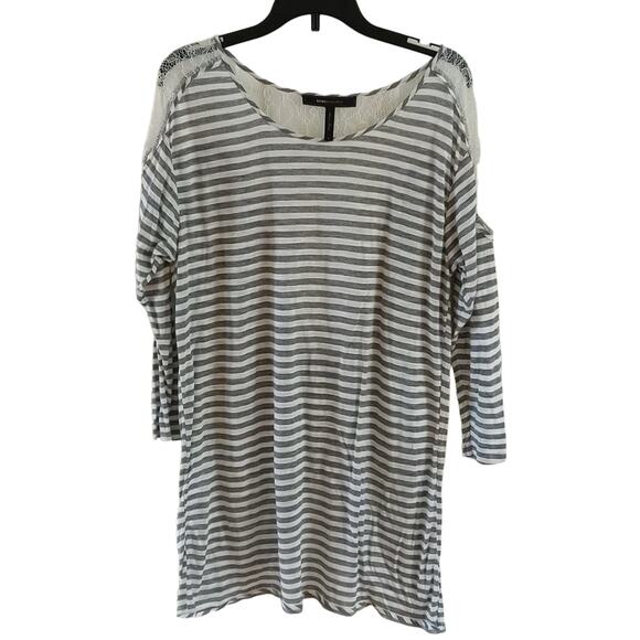 EUC BCBG MaxAzria Lace Back Top - Picture 1 of 6